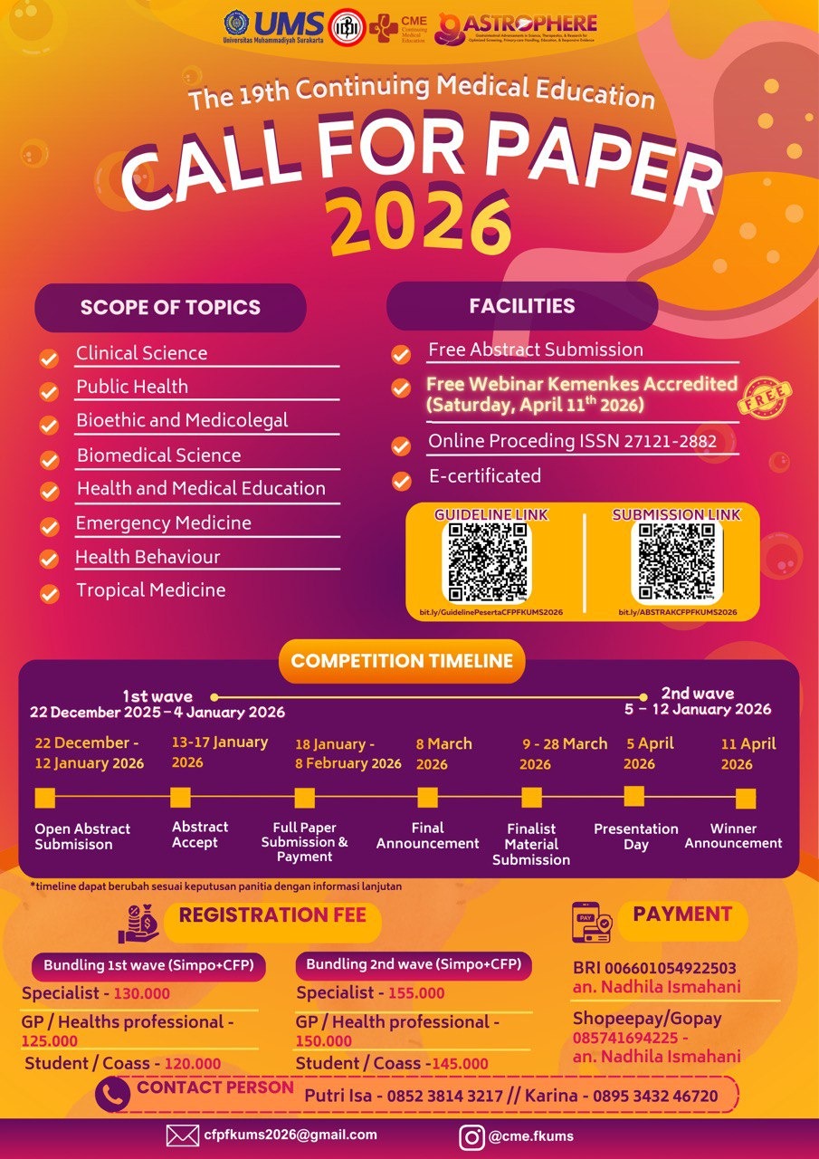 The 19th CME (Gastrophere)