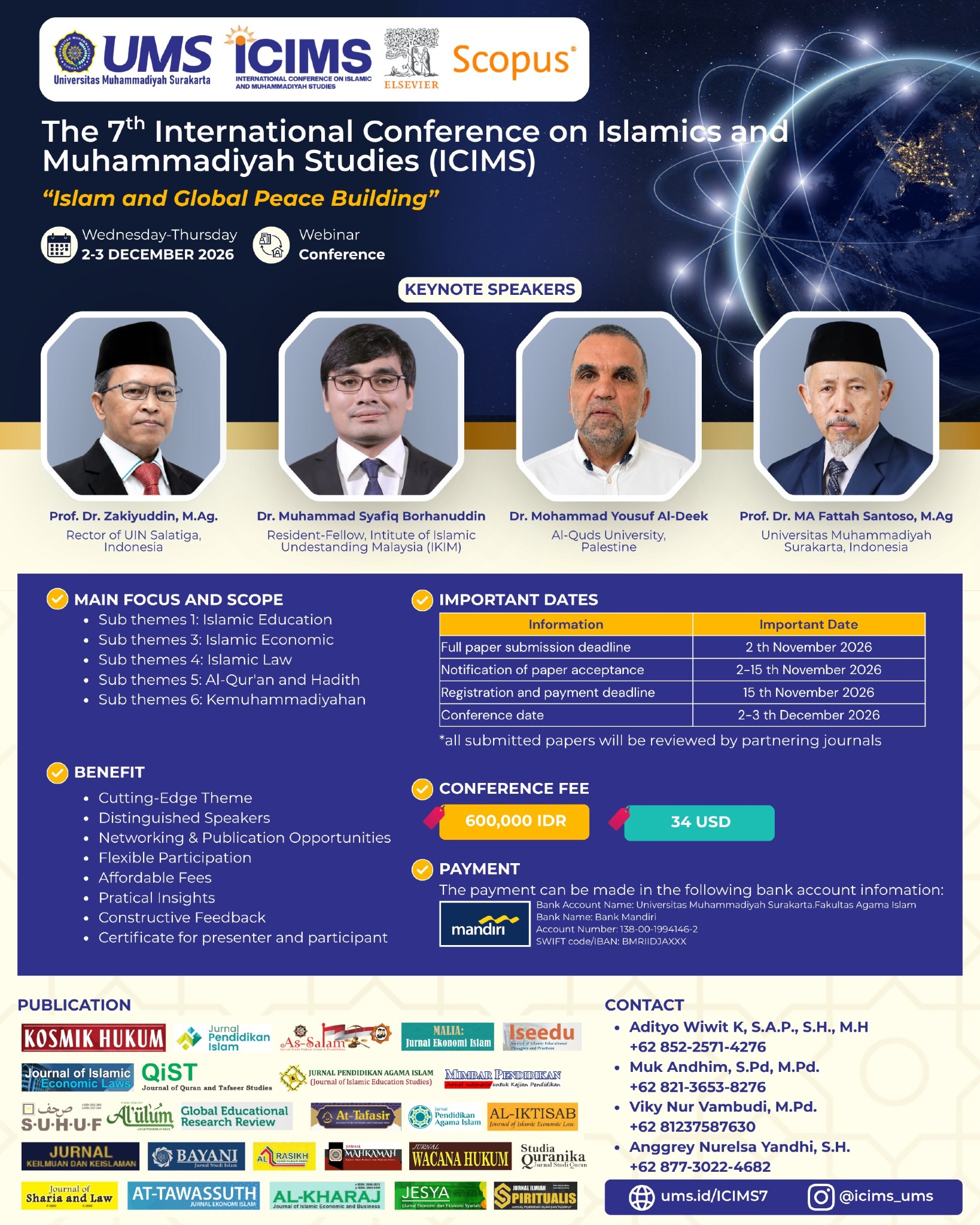 The 7th ICIMS