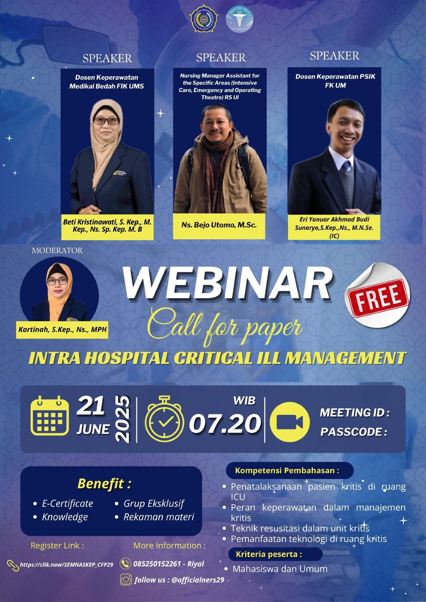 Seminar Nasional Keperawatan XXIX